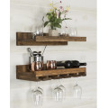 Hanging Make Solid wood wine glass rack